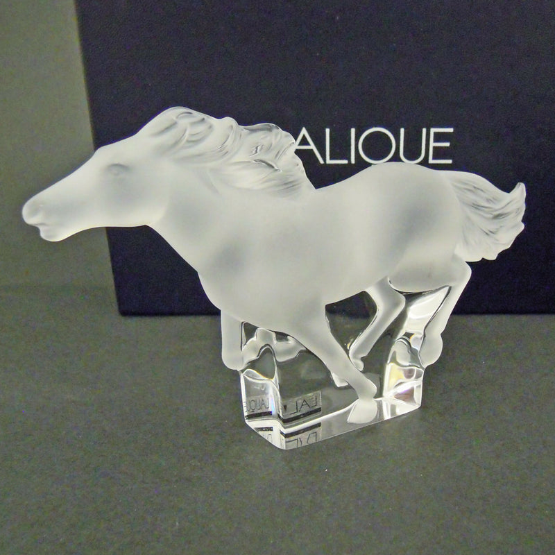 New Lalique: Marie-Claude Lalique Kazak running horse