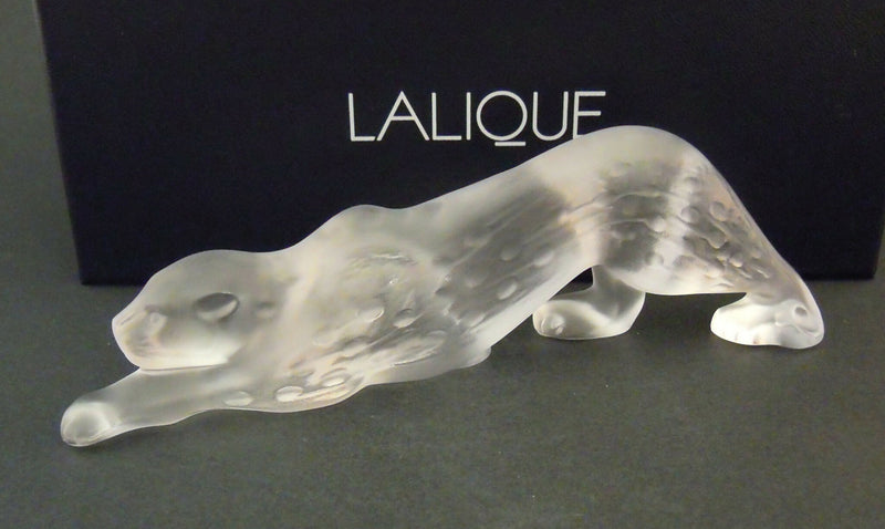 New Lalique: Small "Zeila Panther" sculpture