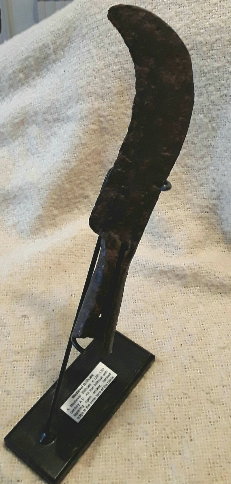 A Medieval Period English Iron Billhook.
