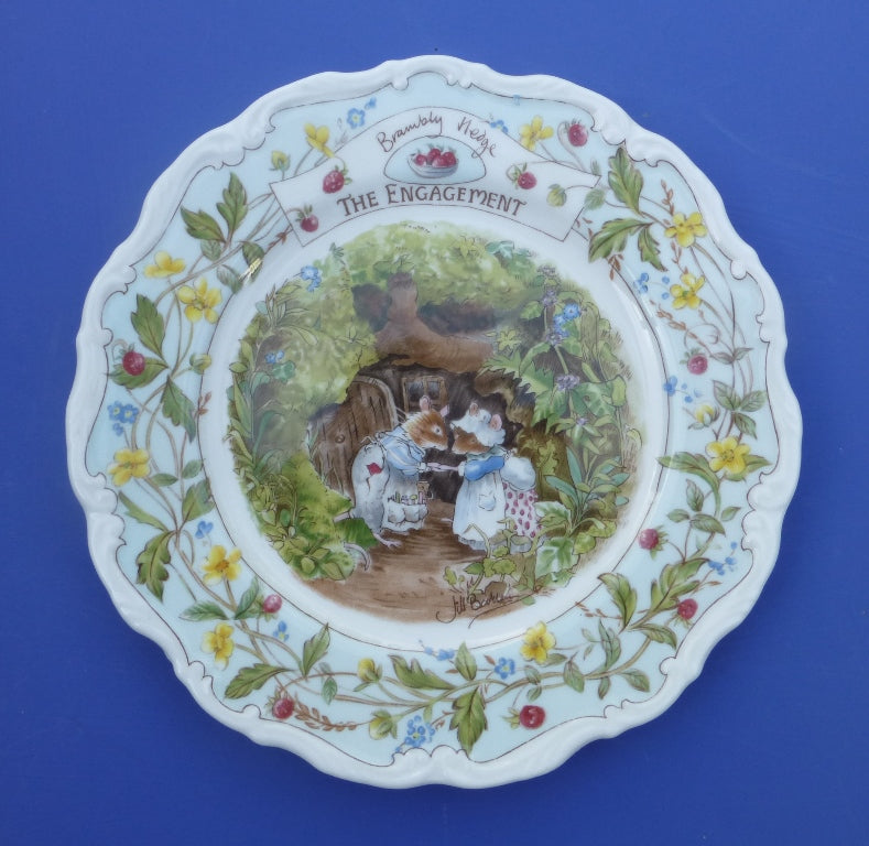 BRAMBLY HEDGE The Engagement エンゲージメント飾り皿 【公式通販】