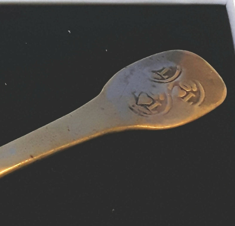 A King Charles 2nd Period Tinned Brass Spoon.