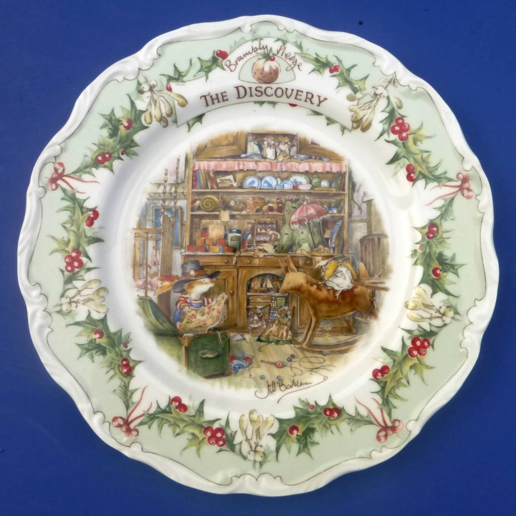  ブランブリーヘッジ THE DISCOVERY Royal Doulton Brambly Hedge Plate The Discovery