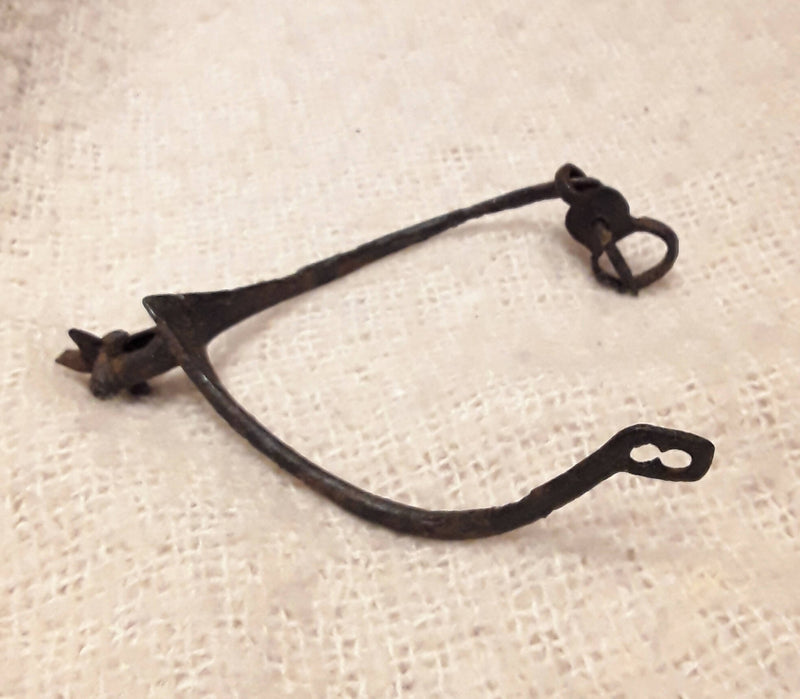 A Medieval Period Iron Spur.