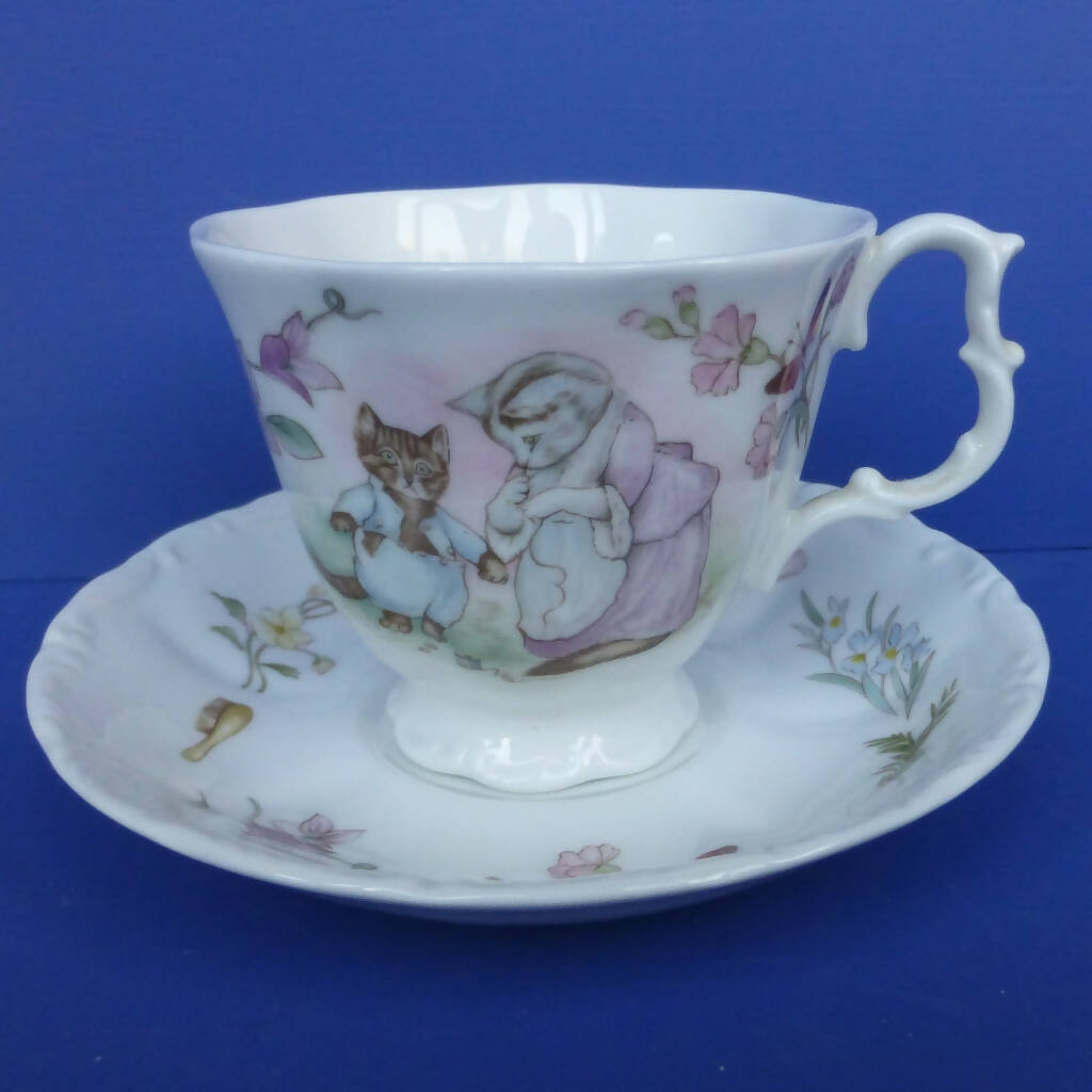 Royal Albert Beatrix Potter Teacup and Saucer - Tom Kitten
