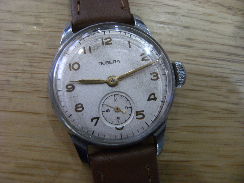 "THE FIRST WATCH IN SPACE" GENIN POBEDA 34-K