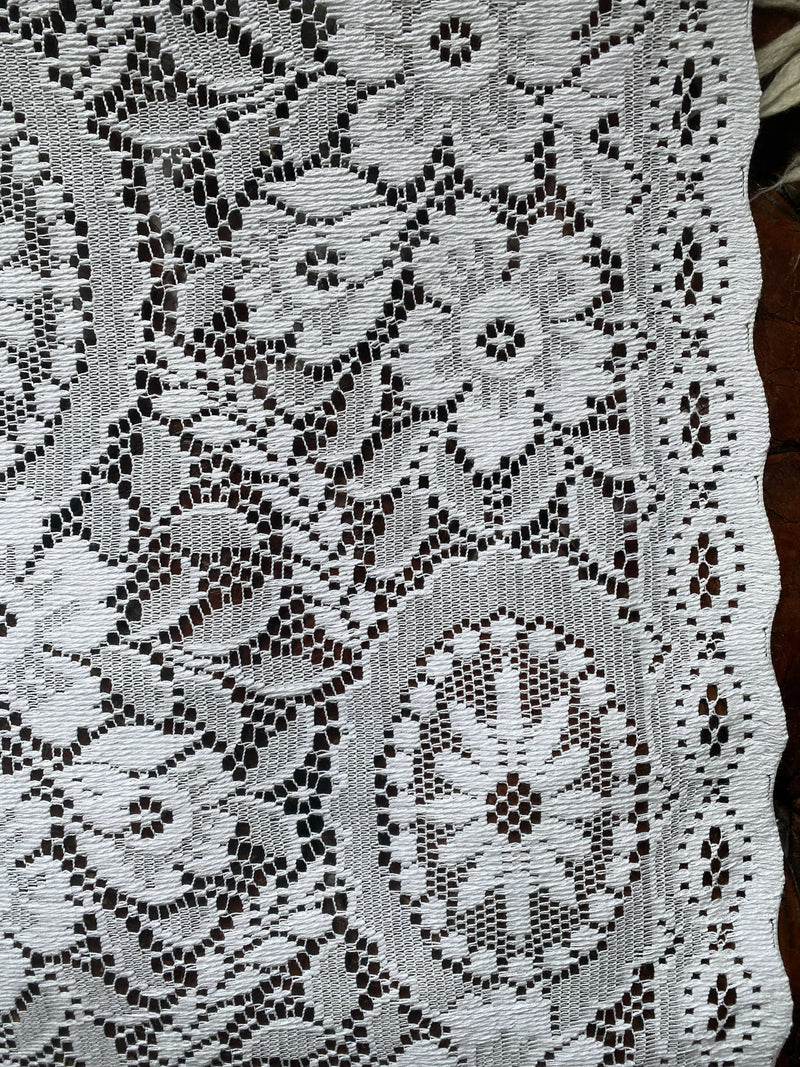 Beatrix cotton lace panelling off the roll available per metre 50” width
