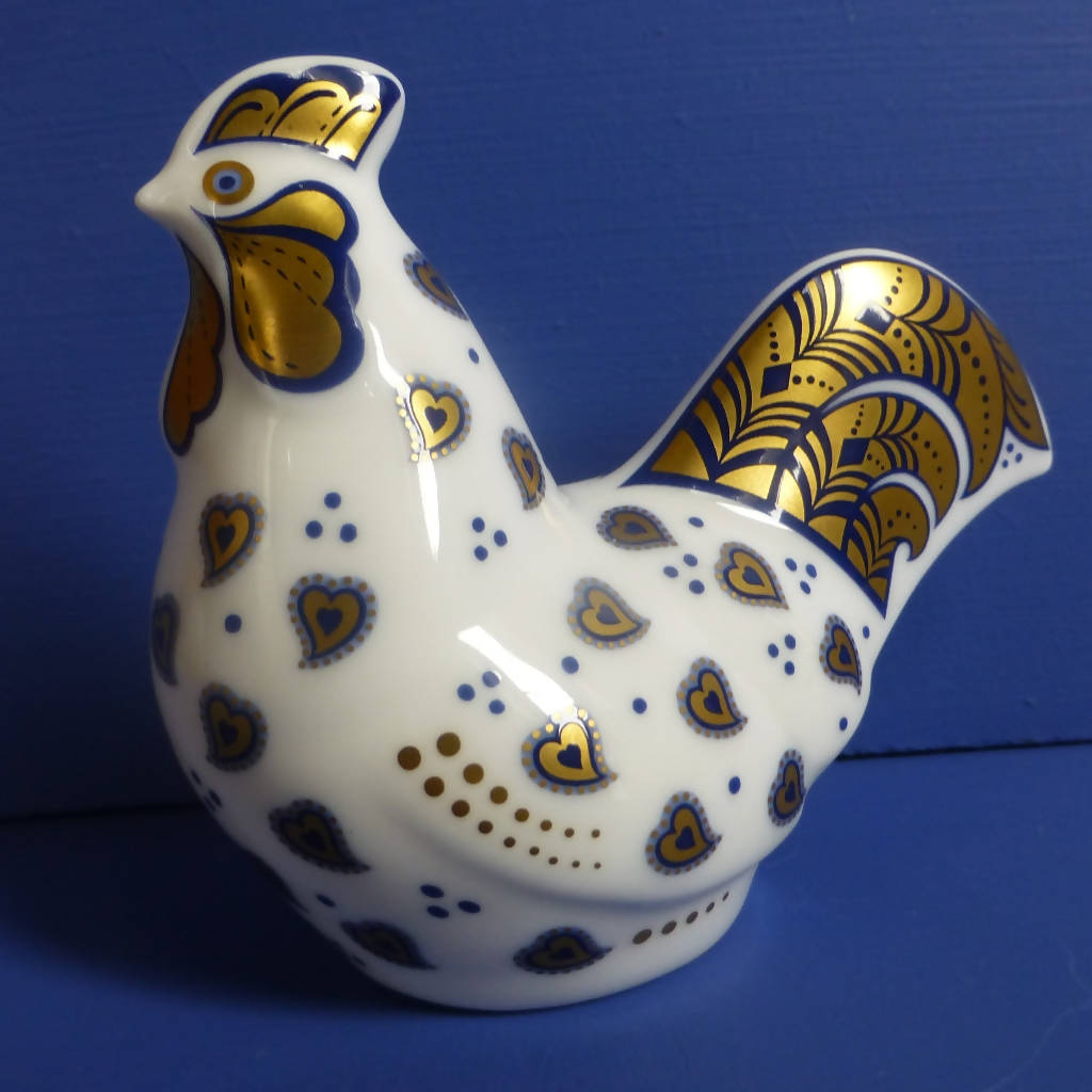 Royal Crown Derby Paperweight Chinese New Year Derby City Cockerel (Bo