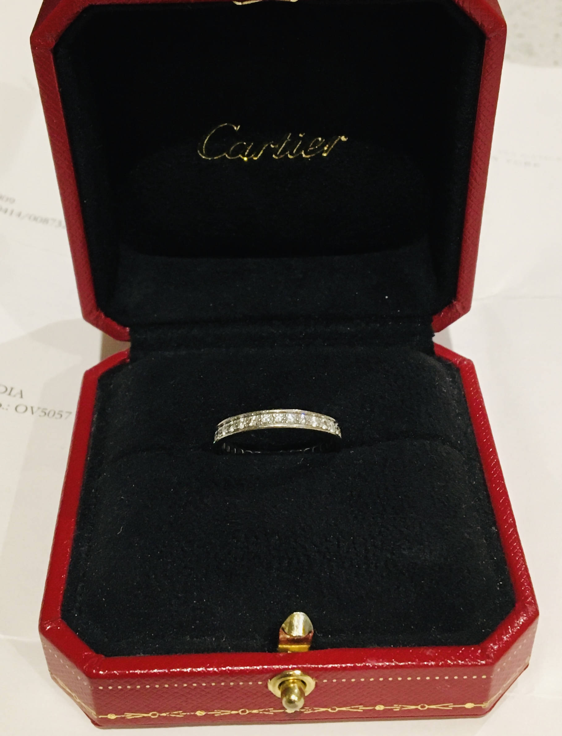 Cartier wedding band box Outlet