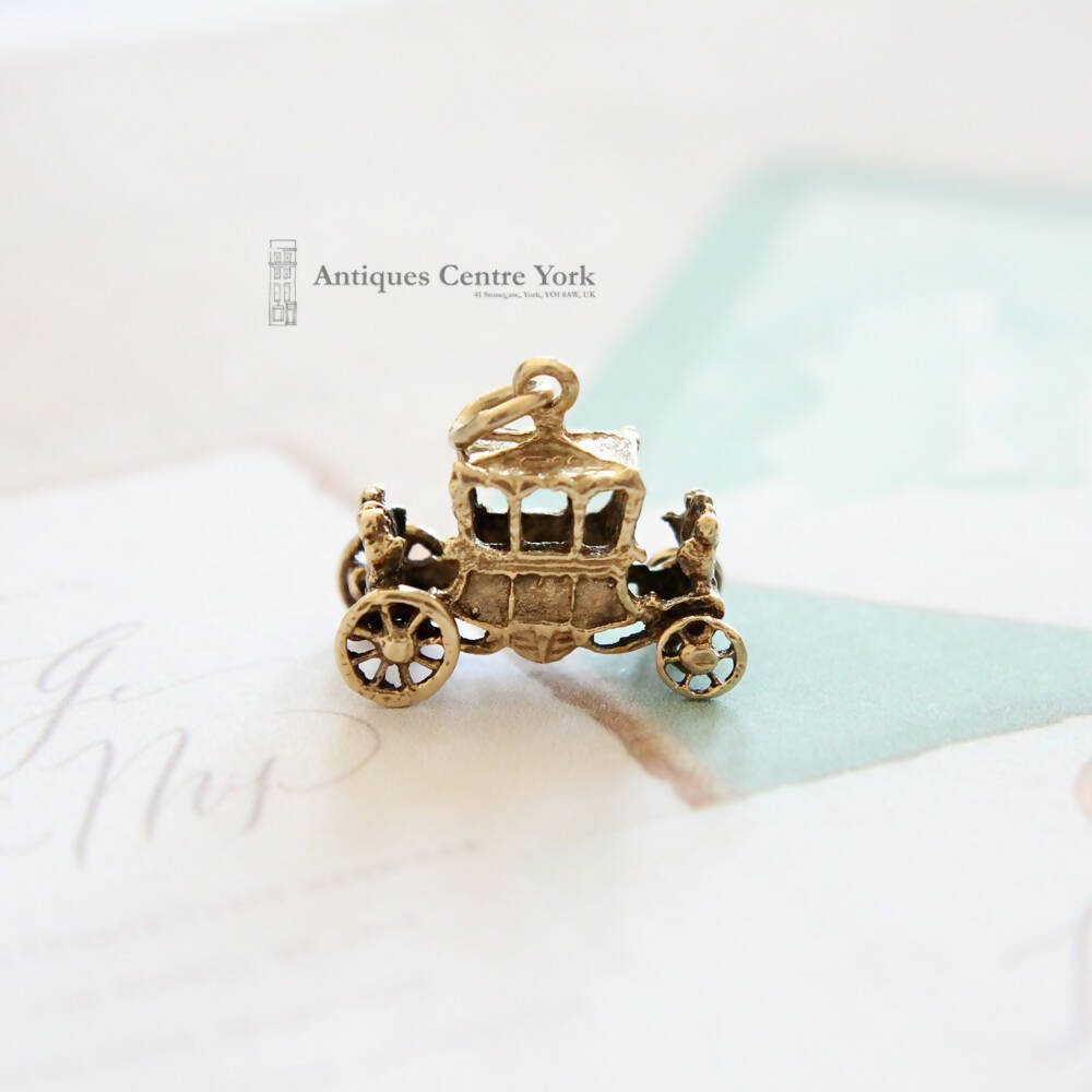 Carriage charm hot sale