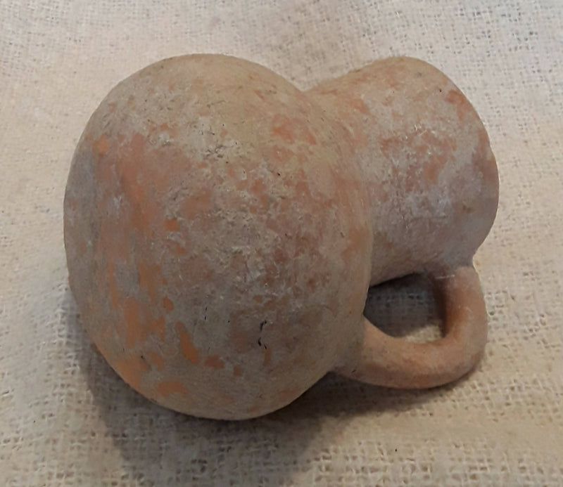 A Terracotta Holyland Period Medium Sized Juglet.