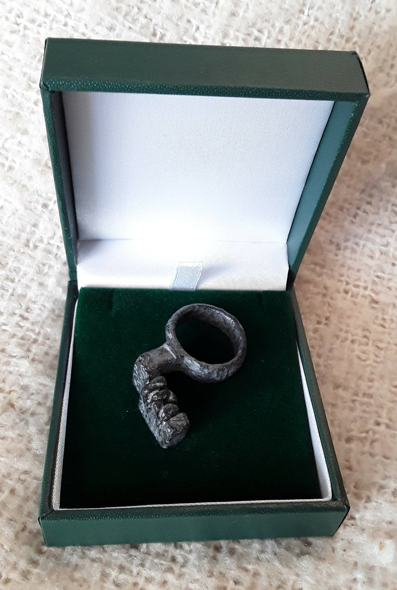 A Roman Ladies Bronze Key Ring.