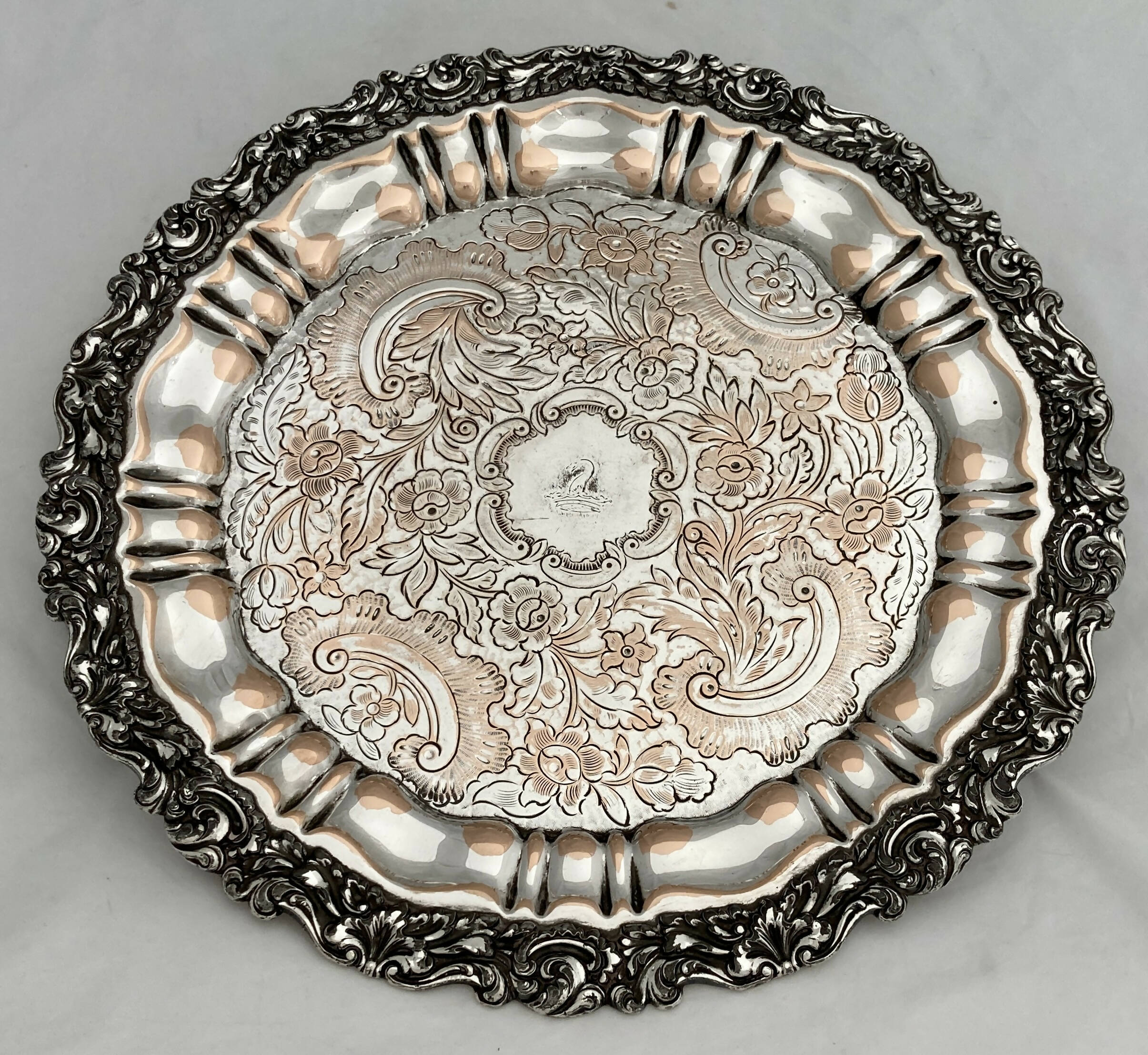 Sterling silver deals plate