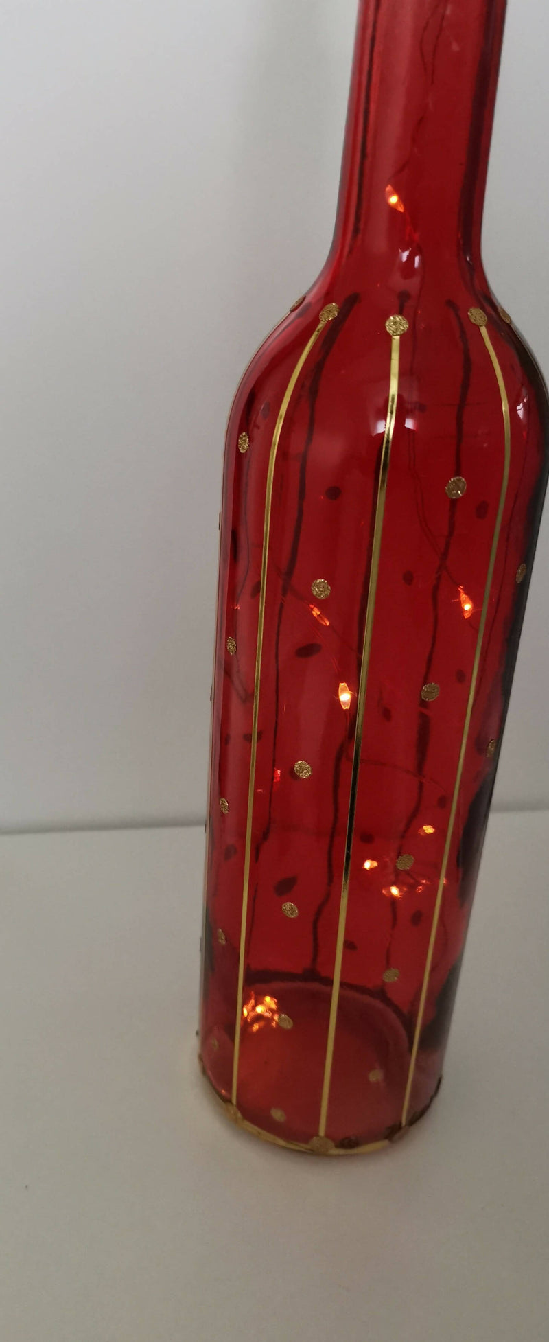 DECORATIVE BOTTLES WITH LIGHTS