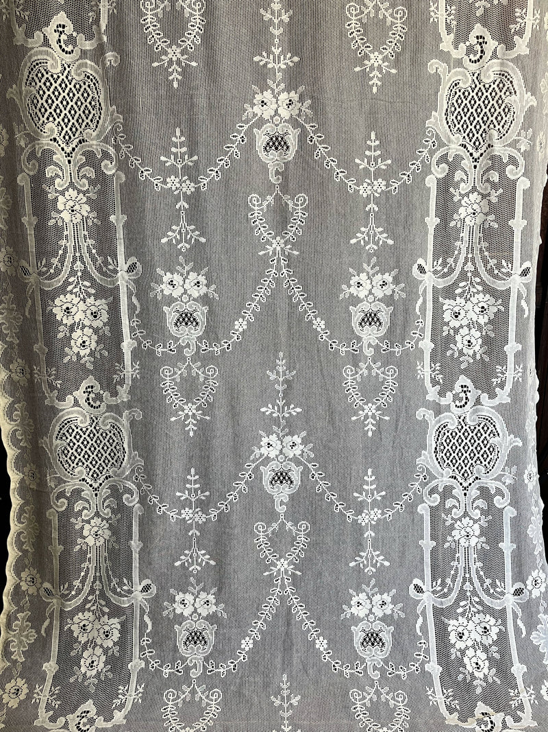 Lindsey Victorian Delicate Design Lace Panel 152 cm (59") x 320 cm (126")