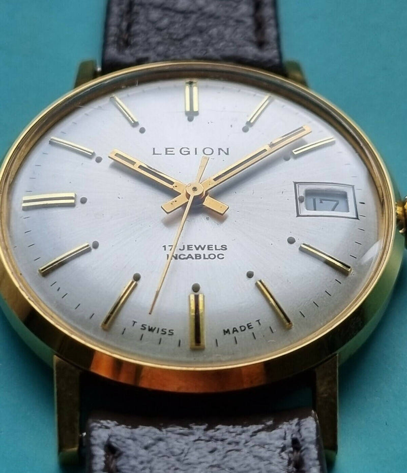 Vintage Legion Mens Watch | 17 Jewel | Swiss Made