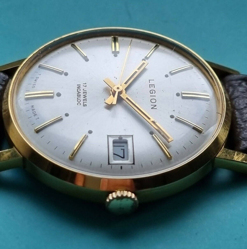Vintage Legion Mens Watch | 17 Jewel | Swiss Made