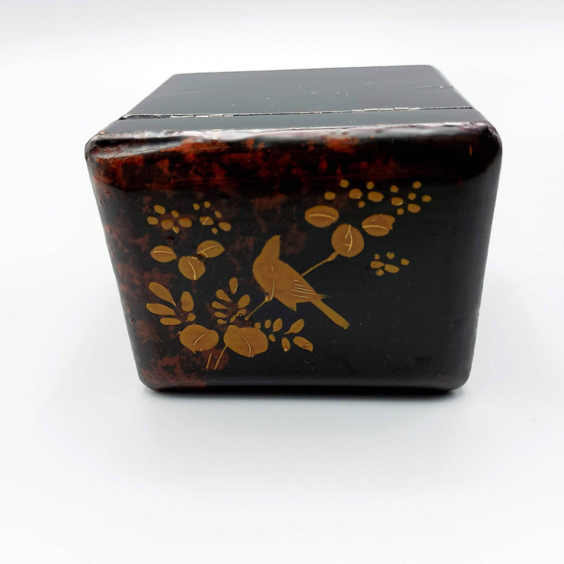 Antique Japanese Lacquerware Tea Caddy