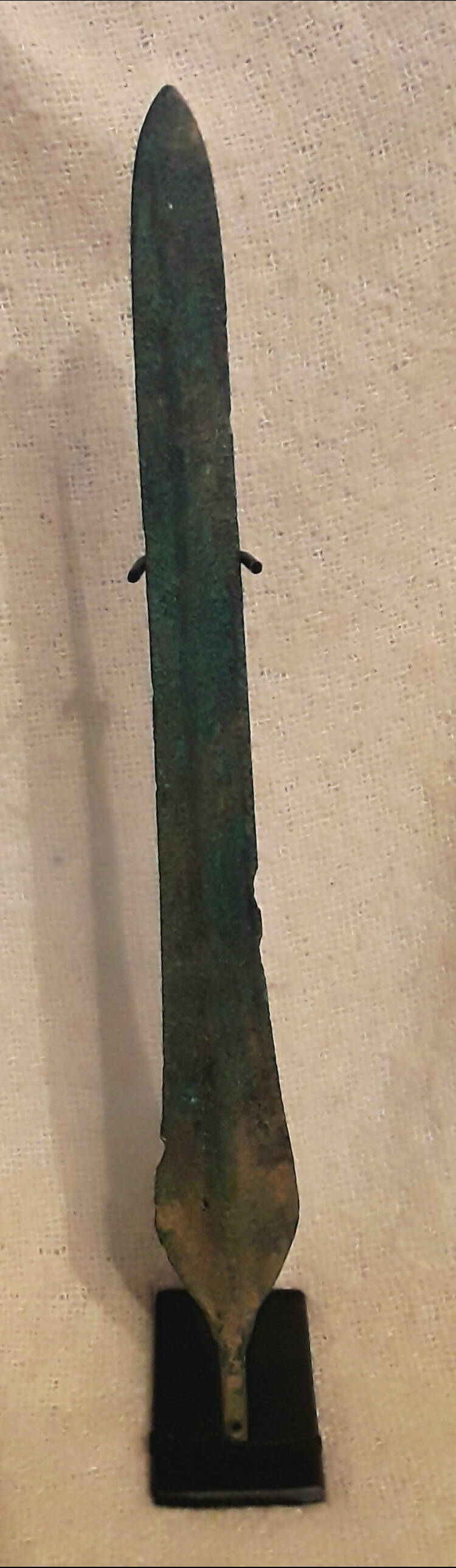 A Large Bronze Age Sword Blade.