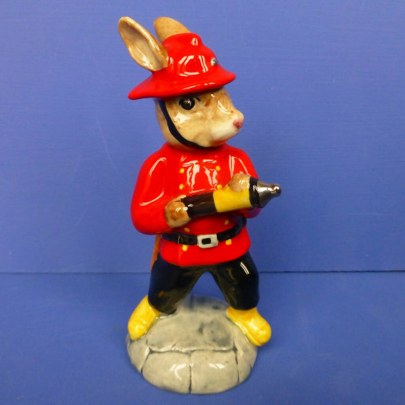 Royal Doulton Special Edition Bunnykins Figurine - Fireman Bunnykins DB183