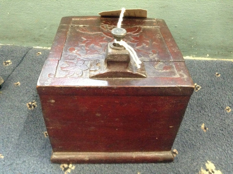 19th/Early 20th Century Folk Art Mariners Cigarette Box/Dispenser