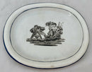 The Treaty of Paris and Peace of 1814, Pearlware Teapot Stand. Staffordshire, circa 1814.