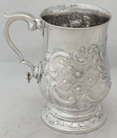 Victorian Silver Plated Tankard, circa 1880.