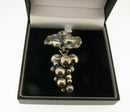 Vintage Georg Jensen Sterling Silver Moonlight Grapes Brooch Design No 217B