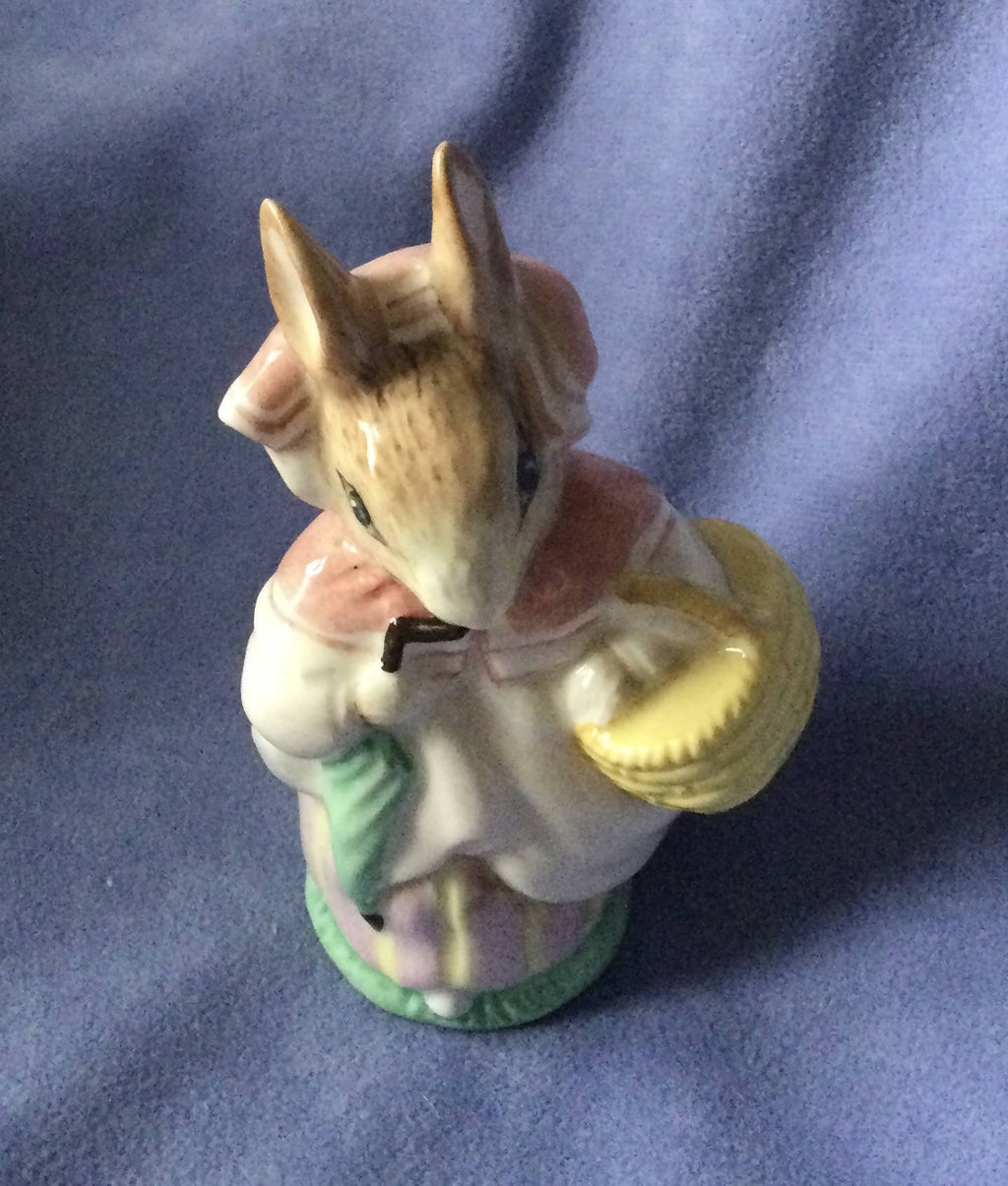 Beswick Rabbit 296 Beswick Beatrix Potter Figurine Beswick Mrs Rabbit figurine BP3