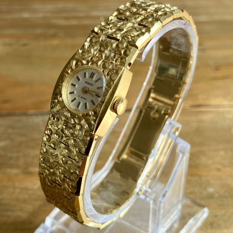Regency Ladies Gold Plated Watch | 1970's | Manual Wind
