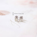 18ct White Gold Diamond Earrings 0.40ct