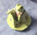 Beswick Beatrix Potter figurine Beswick Jeremy Fisher catches a fish figure BP10