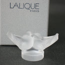 Lalique love birds paperweight