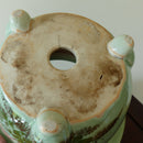 A Japanese pottery jardiniere