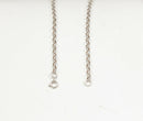 Distinctive Silver Turquoise & Quartz Statement Pendant with 20” Hallmarked Chain