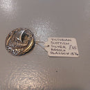 Victorian Scottish Silver Brooch Glasgow 1876