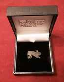A Roman Ladies Decorated Bronze Rabbit Style Cloak Brooch.
