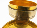 French 19thC Sterling Silver Gilt Gem Set Box Object De Vertu
