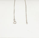 Impressive Vintage Sterling Silver & Moss Agate Pendant with Silver Chain