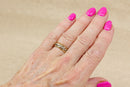 9ct Welsh Gold ‘Woven Lives’ Wedding Band by Cymru-y-Metel