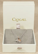 Stunning Silver & Welsh Gold Overlay Elephant Pendant by Clogau – Boxed