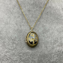 Michaela Frey enamel locket