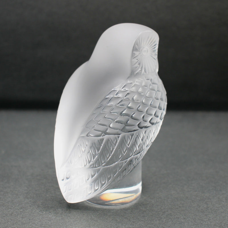 Lalique "Owl" paperweight