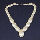 Outstanding Vintage Sterling Silver Danish-Style Artisan Statement Necklace