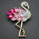 Flamingo brooch