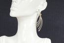 Silver Italian Designer Dropper Earrings