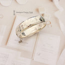 1960's Silver Engraved Bangle by Excalibur