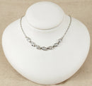 Silver & CZ Necklet