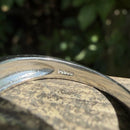 Platinum Sapphire and Diamond Pavé Ring, 1.14ct Oval Sapphire, Pt900