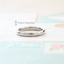 Boodles Platinum Court Wedding Band