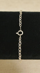 Vintage Scottish Silver Amethyst Bracelet